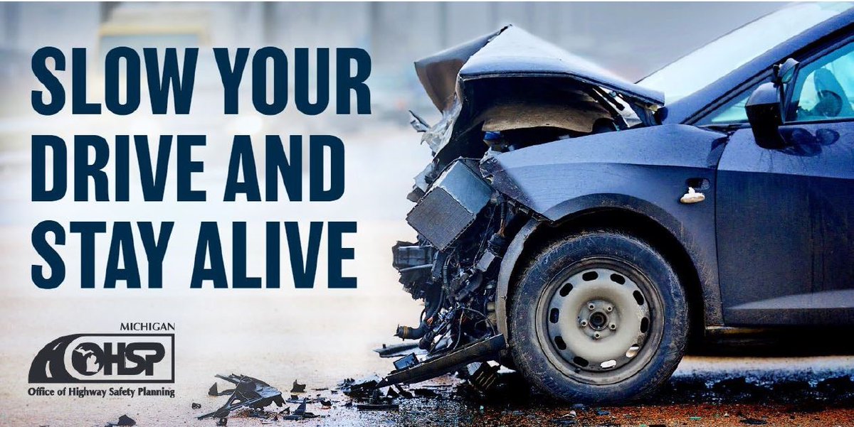 MIOHSP's tweet image. It makes sense - the faster you go, the longer it takes to stop. A small decrease in speed can lead to a big difference in stopping distance. And that extra distance can go a long way toward avoiding a crash. michigan.gov/OHSP