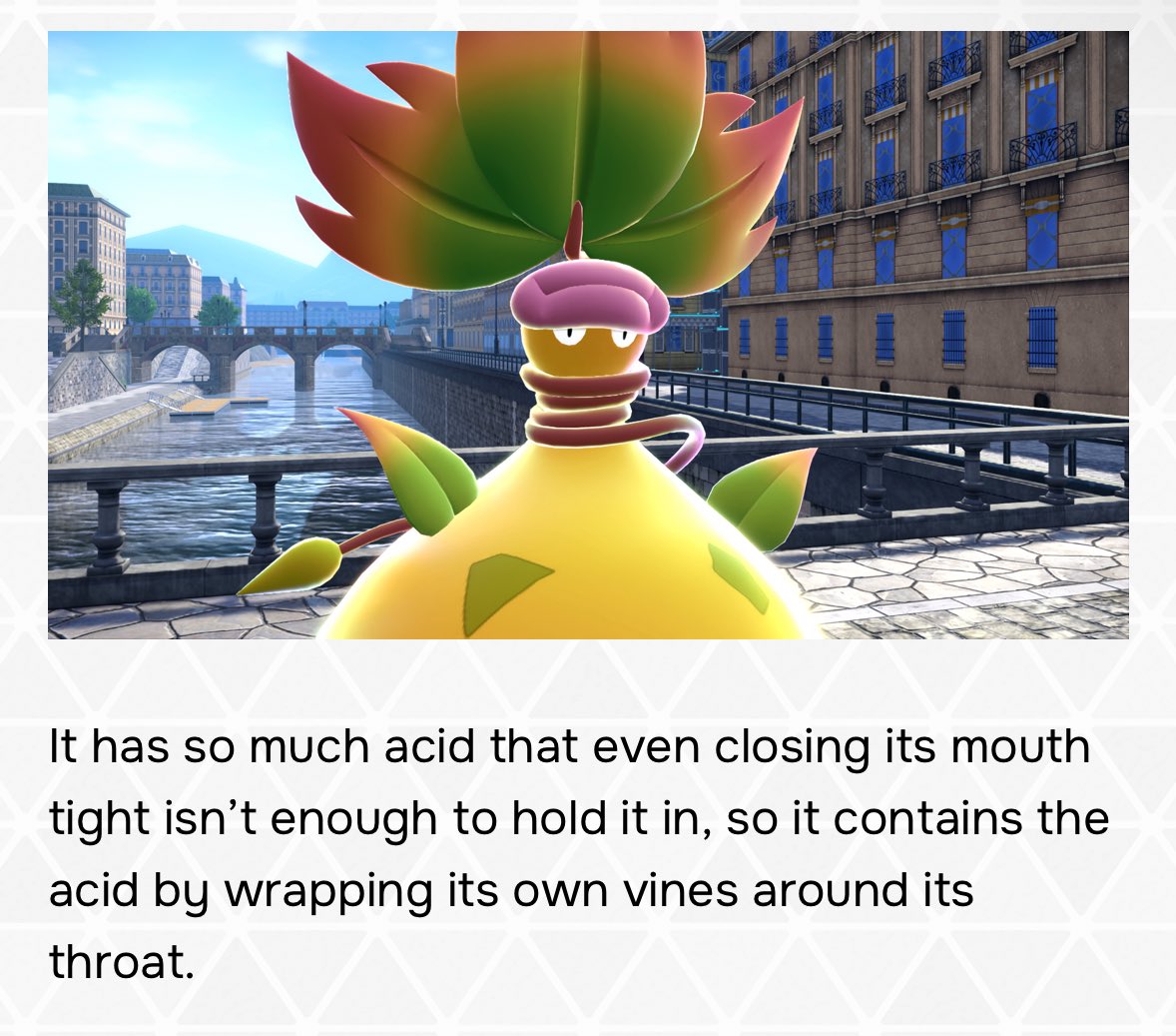 mega victreebel is the hot girl tummy issues pokemon she has acid reflux :(