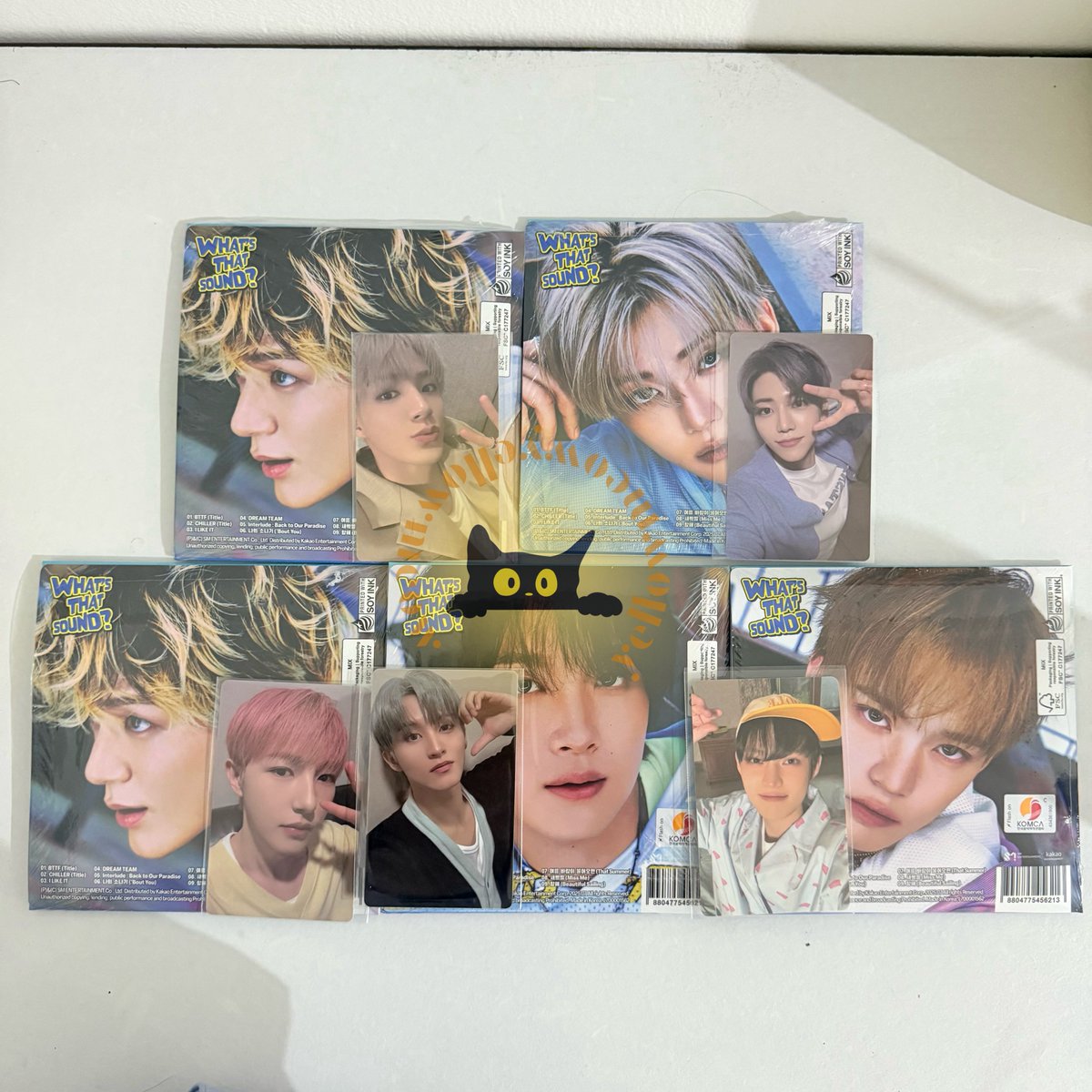 wts. want to sell/lfb 

Ready INA, siap kirim:
- Digipack BTTF Jeno  Mahae set bene weverse 165K
- Digipack BTTF Jaemin, noren set bene Weverse 160K
- Digipack BTTF Chenle set bene makestar 100K

✅inc. packing
❌ admin dan shopee fee 19%+1.250
📦Tangerang

Dm me if you