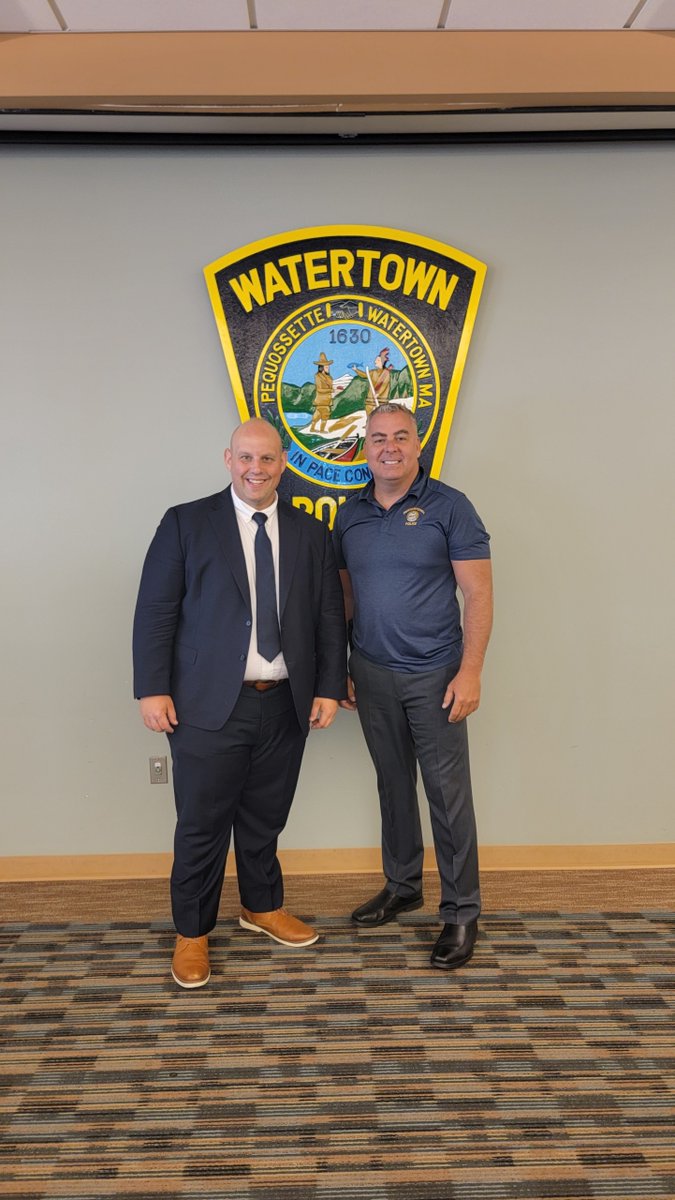 Please join us in welcoming Officer Robert Gorman to Watertown PD!

He comes to us from the Norfolk County Sheriffs Office and NUPD with 6 years of law enforcement experience. We’re excited to have him on the team, welcome aboard! 💙

#WatertownPD #NewOfficer #WelcomeAboard