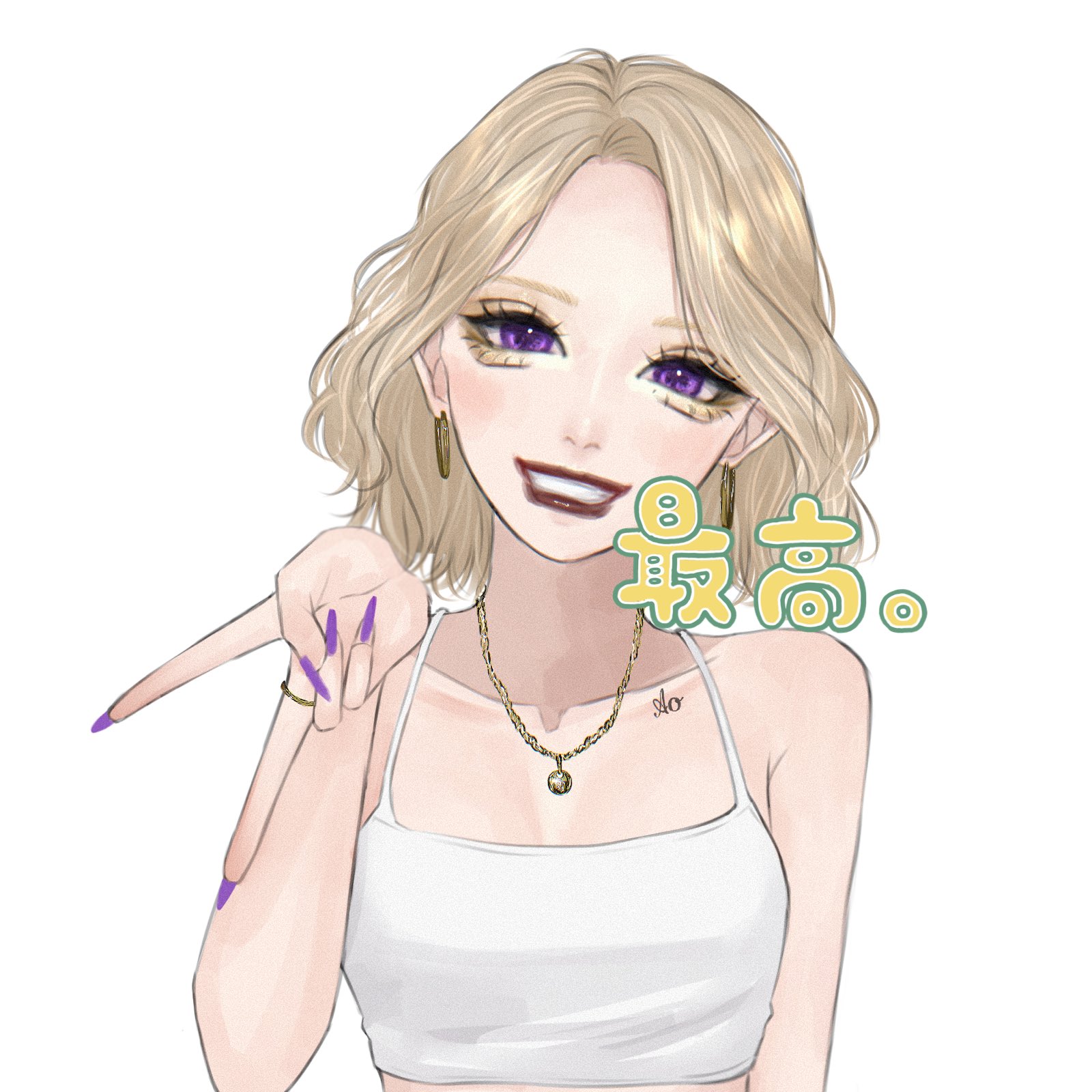 ナノ様✧︎*。 Why is it that whenever I take a selfie, I have a habit of