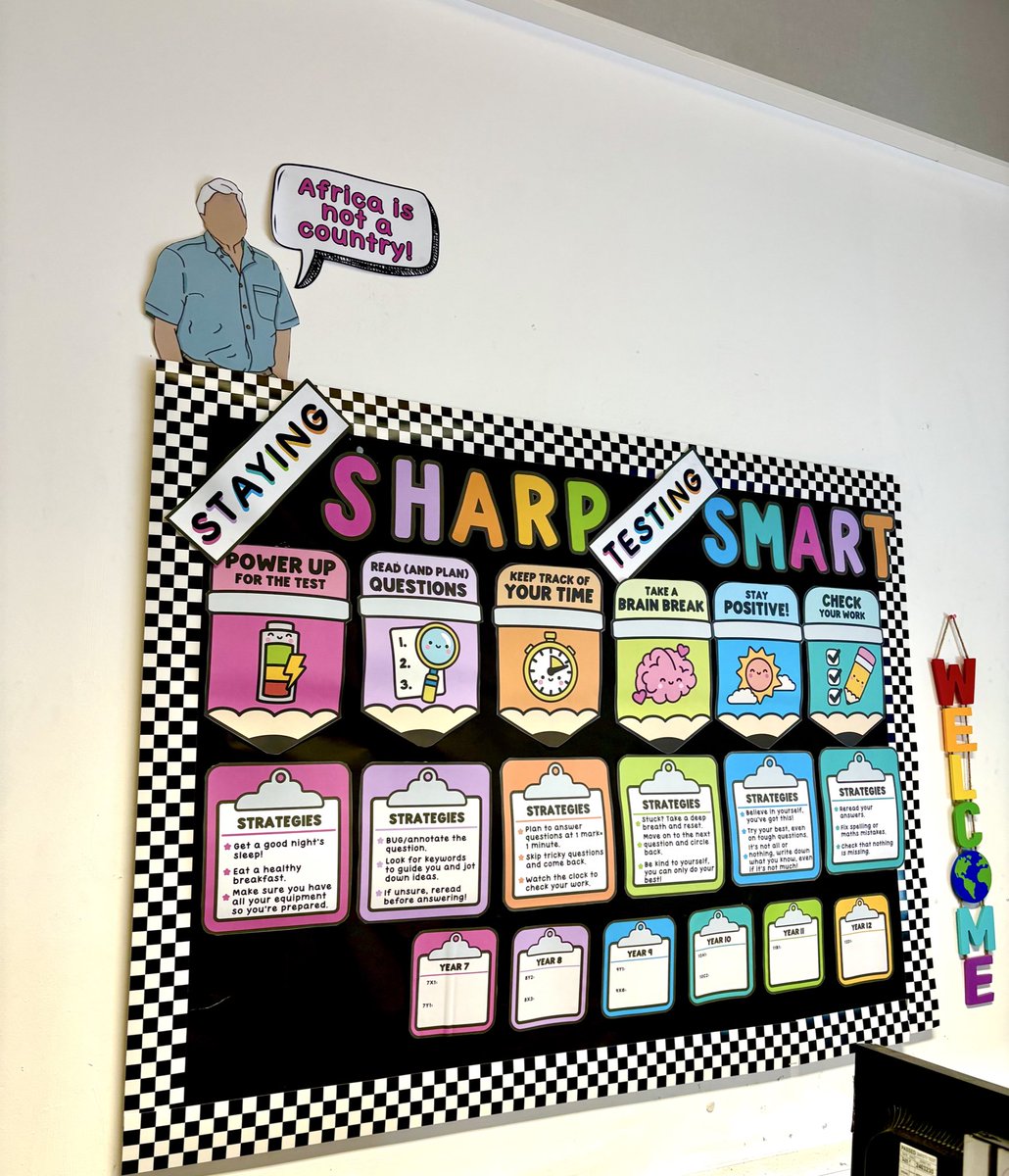 Still got to go in tomorrow and complete most of the displays but managed to do this after results this morning. 

Papered over a useless second whiteboard 😂❤️🥰