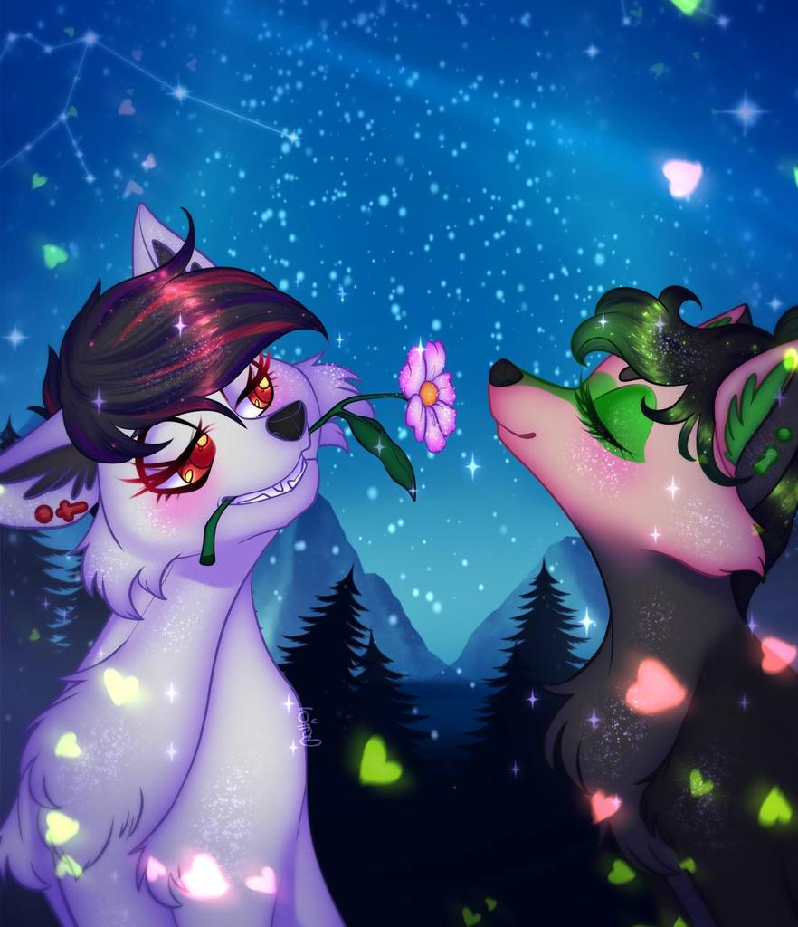 A little YCH for someone on insta🥰
Check out the base on my ko-fi💕
ko-fi.com/spicyykitto