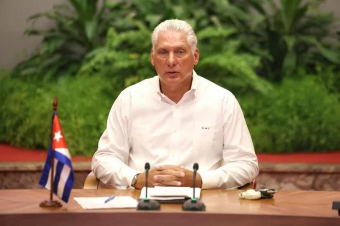 Rodrigo Malmierca Díaz (@r_malmierca) on Twitter photo Presidente <a href="/DiazCanelB/">Miguel Díaz-Canel Bermúdez</a> participó en Cumbre extraordinaria de #ALBATCP. Desde #Cuba, en formato virtual, ratificó necesidad de unidad regional frente a amenazas de Estados Unidos. "Nuestra fuerza es la fuerza de la historia y de ideales compartidos", señaló. #NuestraAmérica Presidente <a href="/DiazCanelB/">Miguel Díaz-Canel Bermúdez</a> participó en Cumbre extraordinaria de #ALBATCP. Desde #Cuba, en formato virtual, ratificó necesidad de unidad regional frente a amenazas de Estados Unidos. "Nuestra fuerza es la fuerza de la historia y de ideales compartidos", señaló. #NuestraAmérica