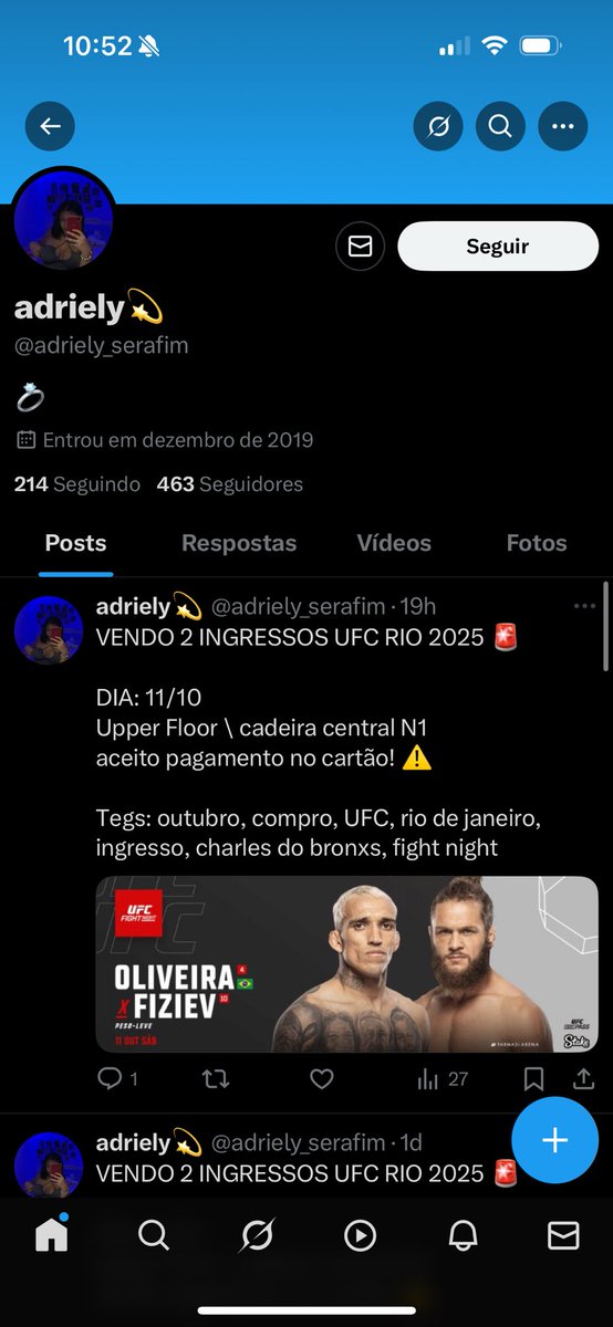Camy_nk's tweet photo. Golpe ⚠️⚠️

Golpe ingresso ufc golpista compro vendo https://t.co/D86hXYTHPn
