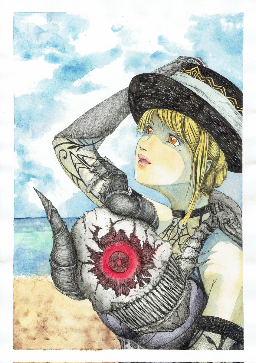 #ウィズダフネ
#WizardryVariantsDaphne 
#エカテリーナ
水着のエカテリーナさんは、うちに来る気が無いようです…