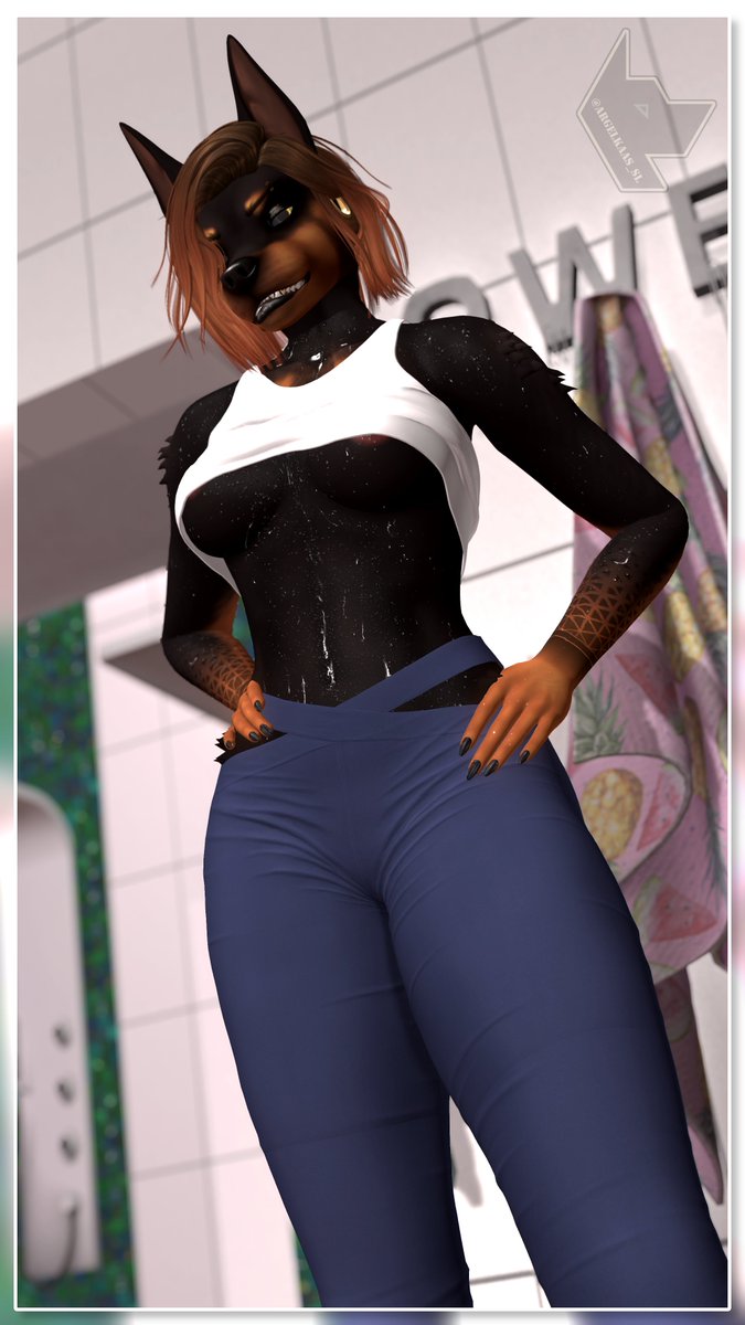 "Fitness with Argi"
🐕,📸&amp;✏️: <a href="/ArgelKaas_SL/">Argel Kaas</a> 

#sfw #SecondLife #furry #furryfandom #SL

Alternative nude versions are also available on my bluesky page 😉:
bsky.app/profile/argelk…