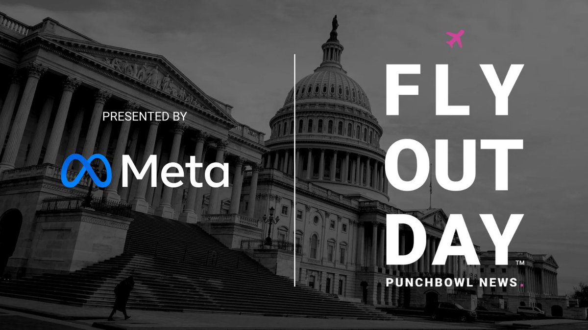 T-14 days until takeoff for Fly Out Day! ✈️

Subscribe to Punchbowl News on YouTube to be the first to know when our first episode airs, presented by Meta.