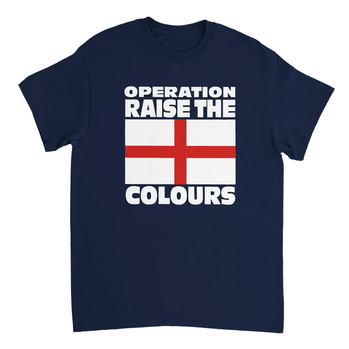 CENE_LONGSHANKS's tweet photo. OPERATION RAISE THE COLOURS
T-Shirts available at 
https://t.co/N2JcBlYJ4D https://t.co/ZyLu7lzXLS