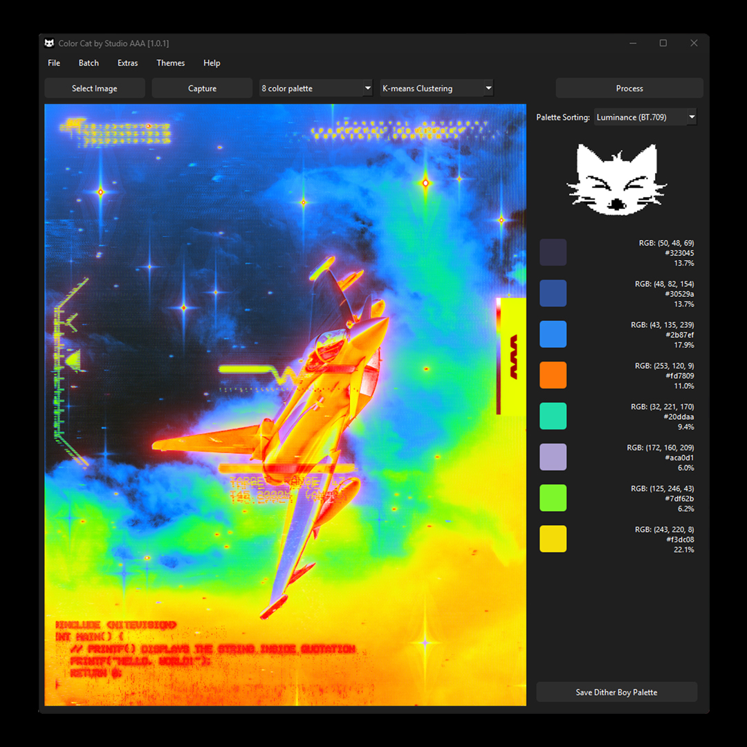 studio__aaa's tweet image. Making palettes in Color Cat ✨