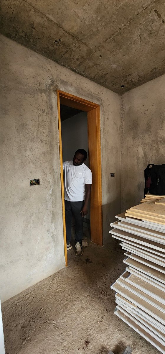 Mvule for frame, architrave, and solid doors. 
#jenganyumbastandard