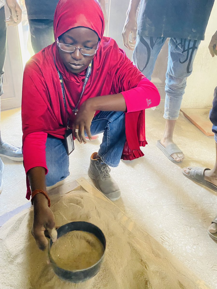 theeliteengGurl's tweet photo. 🔧 SWEP Day 3: Where Every Grain Counts 🏗️✨ Learned foundry basics—core, cope, drag, riddle, cavity, gating & vent wire. Sieved sand from scratch till smooth… tough but fun! Every grain matters in casting. 🔥 #SWEP #Engineering #FoundryLab #HandsOnLearning https://t.co/5uRL5N7l5h