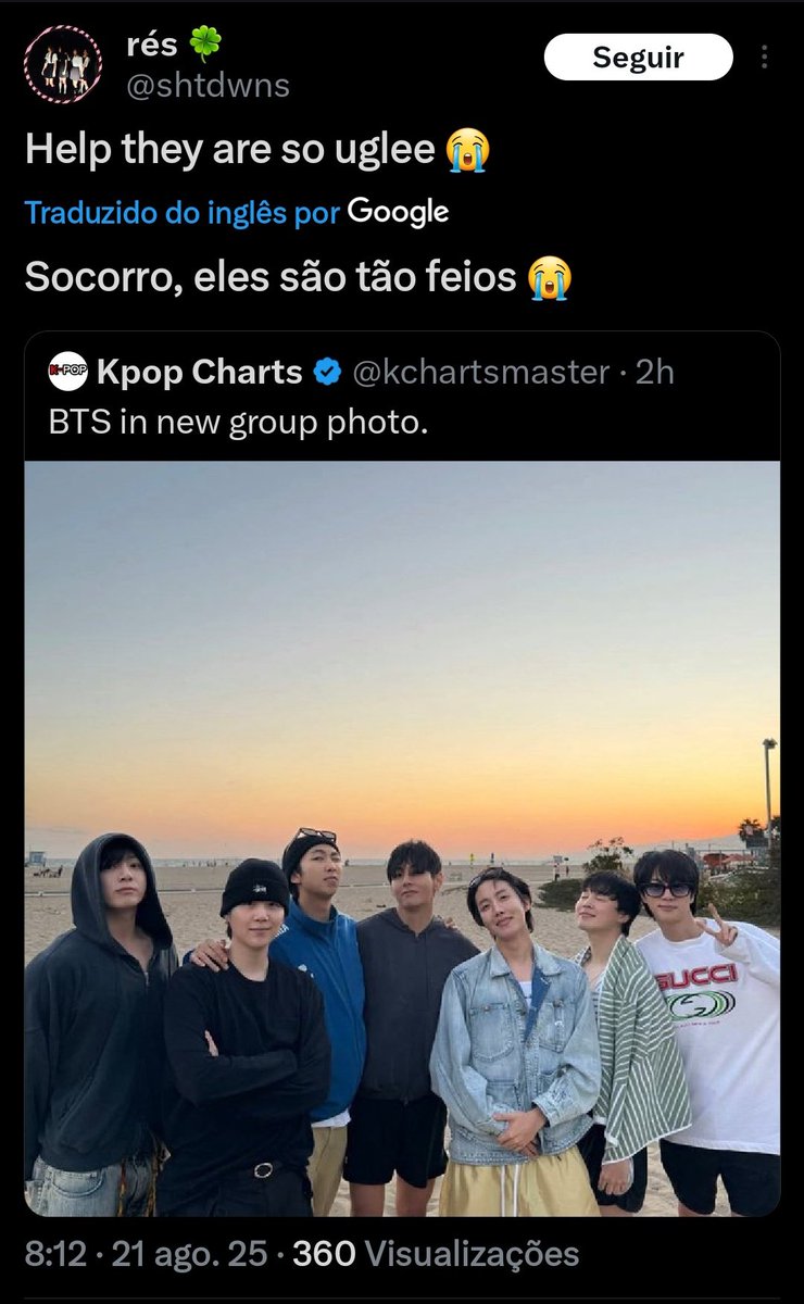 tododiablink's tweet photo. Os Blinks não podem ver um grupo juntos e felizes, que gera gatilho neles.

Eles ficam tão afetados que chegam antes dos fãs do BTS em qualquer post dos 7 juntos... isso que eu chamo de 2° fandom 🗣 https://t.co/SZz2zWm98H