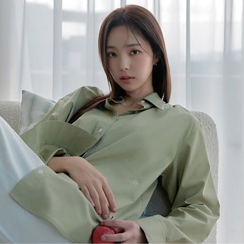 CCwithSybil's tweet photo. Soobin for citybreeze in green https://t.co/0GwNEvdHte