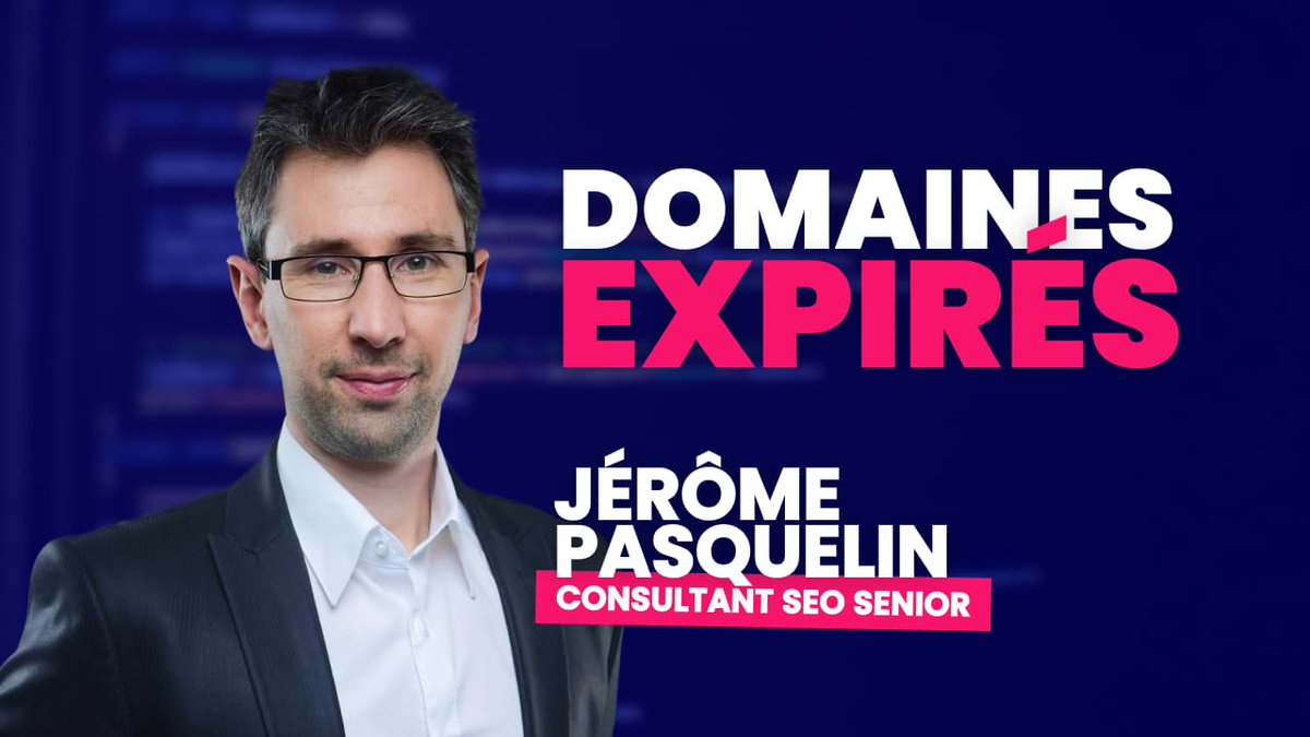Abondance SEO (@abondance_com) on Twitter photo Transformez des domaines expirés en revenus💰
Apprenez à trouver, acquérir, reconstruire et monétiser vos NDD comme un pro avec <a href="/JeromePasquelin/">☯ Pasquelin Jérôme 🐼🐧</a> !
➔ formaseo.fr/ndd-expires/
💻 100 % en ligne – 299 € HT
🔥Petit surprise à découvrir dans le thread ci-dessous. Transformez des domaines expirés en revenus💰
Apprenez à trouver, acquérir, reconstruire et monétiser vos NDD comme un pro avec <a href="/JeromePasquelin/">☯ Pasquelin Jérôme 🐼🐧</a> !
➔ formaseo.fr/ndd-expires/
💻 100 % en ligne – 299 € HT
🔥Petit surprise à découvrir dans le thread ci-dessous.