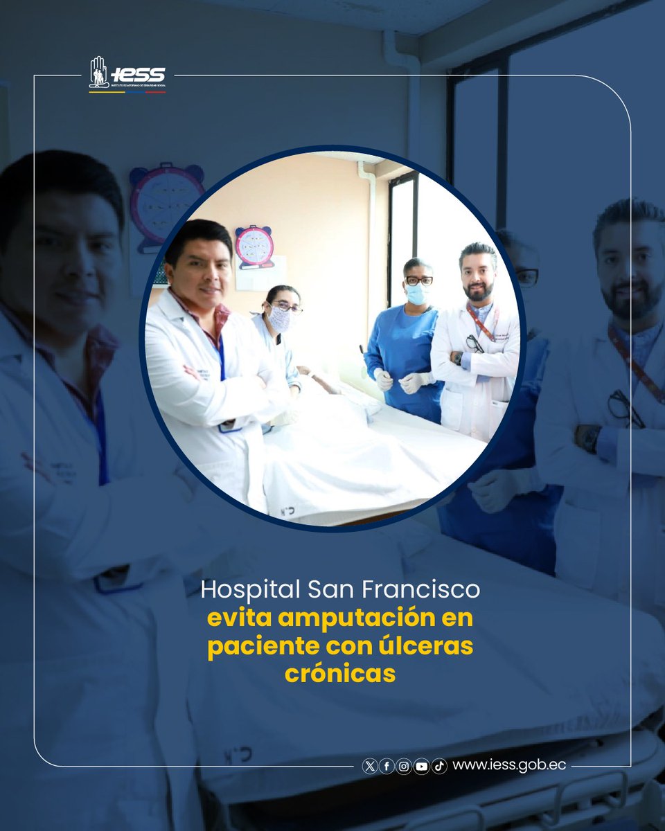IESS (@iessec) on Twitter photo #BoletínIESS | 15 años viviendo con dolor y la posibilidad de perder sus pies, pero en el 🏥<a href="/HGSF_IESS/">Hospital General San Francisco</a> encontró más que médicos, encontró esperanza 🤝
⚕️ Mejoró su calidad de vida y volvió a caminar
Conoce más detalles👇
acortar.link/IlwSQM #BoletínIESS | 15 años viviendo con dolor y la posibilidad de perder sus pies, pero en el 🏥<a href="/HGSF_IESS/">Hospital General San Francisco</a> encontró más que médicos, encontró esperanza 🤝
⚕️ Mejoró su calidad de vida y volvió a caminar
Conoce más detalles👇
acortar.link/IlwSQM