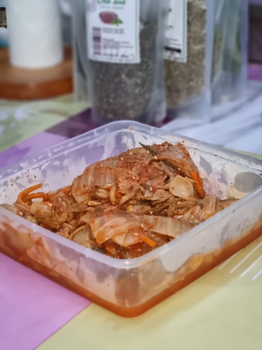 dopyamine's tweet image. ㅤ
ㅤㅤㅤㅤㅤㅤㅤㅤ📢 Help RT 📢

Halooo! Sesuai permintaan, aku akhirnya open PO Homemade Kimchi untuk tanggal 26 Agustus 2025.

Bisa dikirim ke luar kota, DM for order! Makasiiihh. 😉
ㅤ
