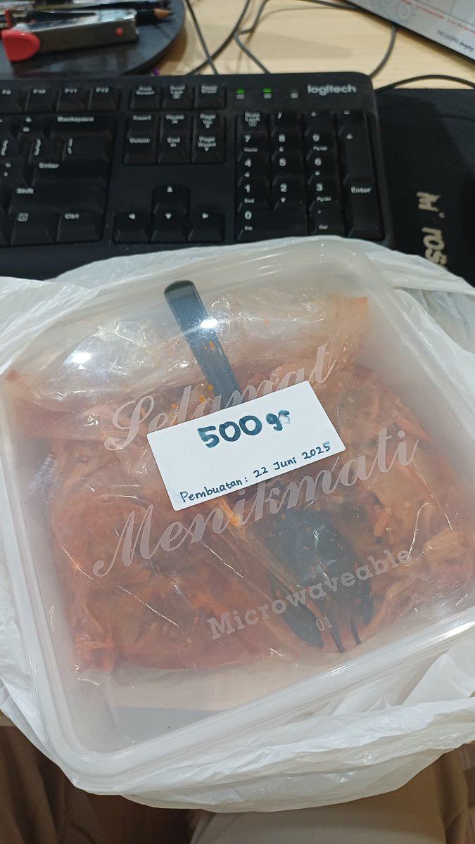 dopyamine's tweet image. ㅤ
ㅤㅤㅤㅤㅤㅤㅤㅤ📢 Help RT 📢

Halooo! Sesuai permintaan, aku akhirnya open PO Homemade Kimchi untuk tanggal 26 Agustus 2025.

Bisa dikirim ke luar kota, DM for order! Makasiiihh. 😉
ㅤ