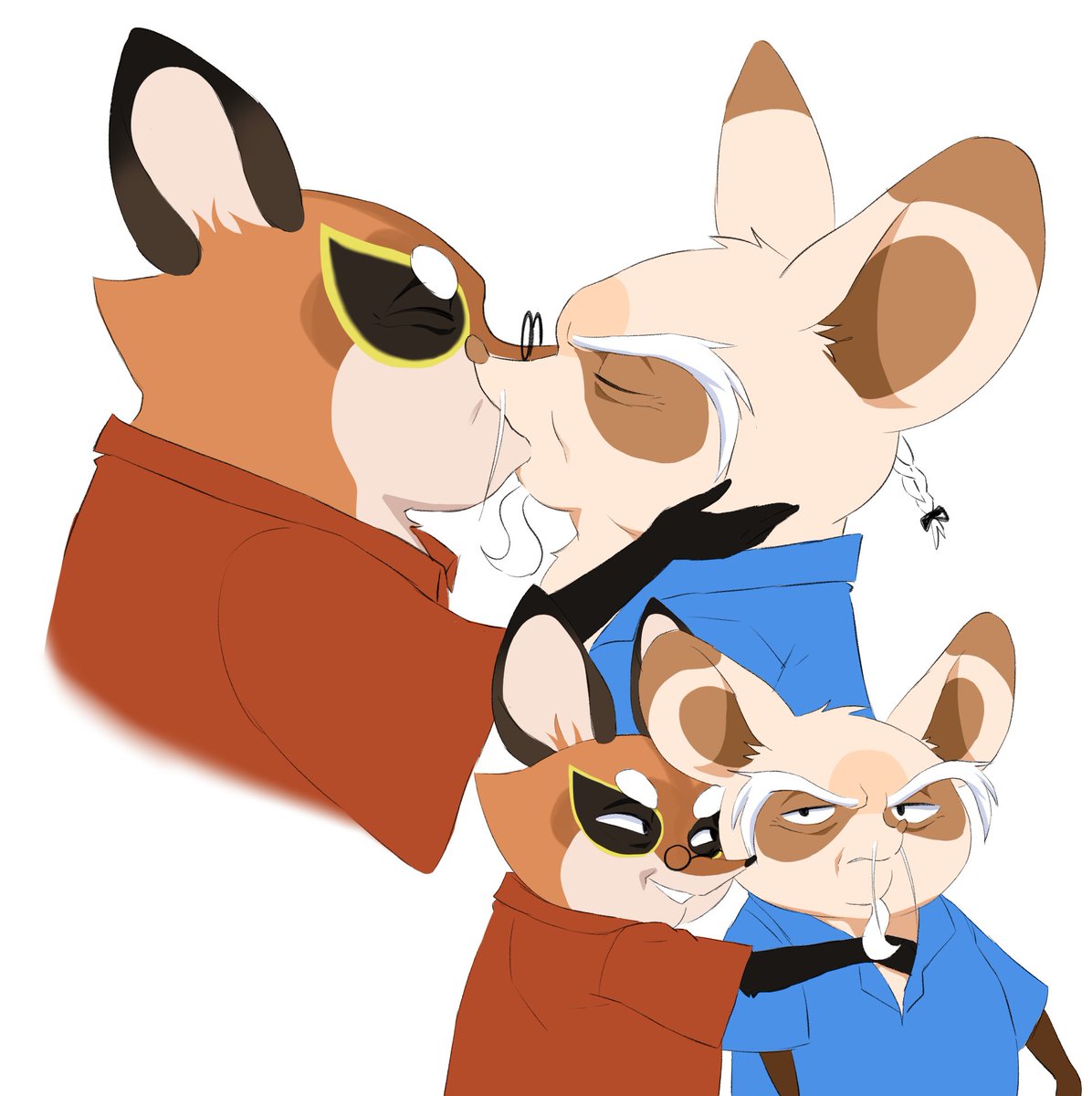 Shifu x Junjie Modern AU