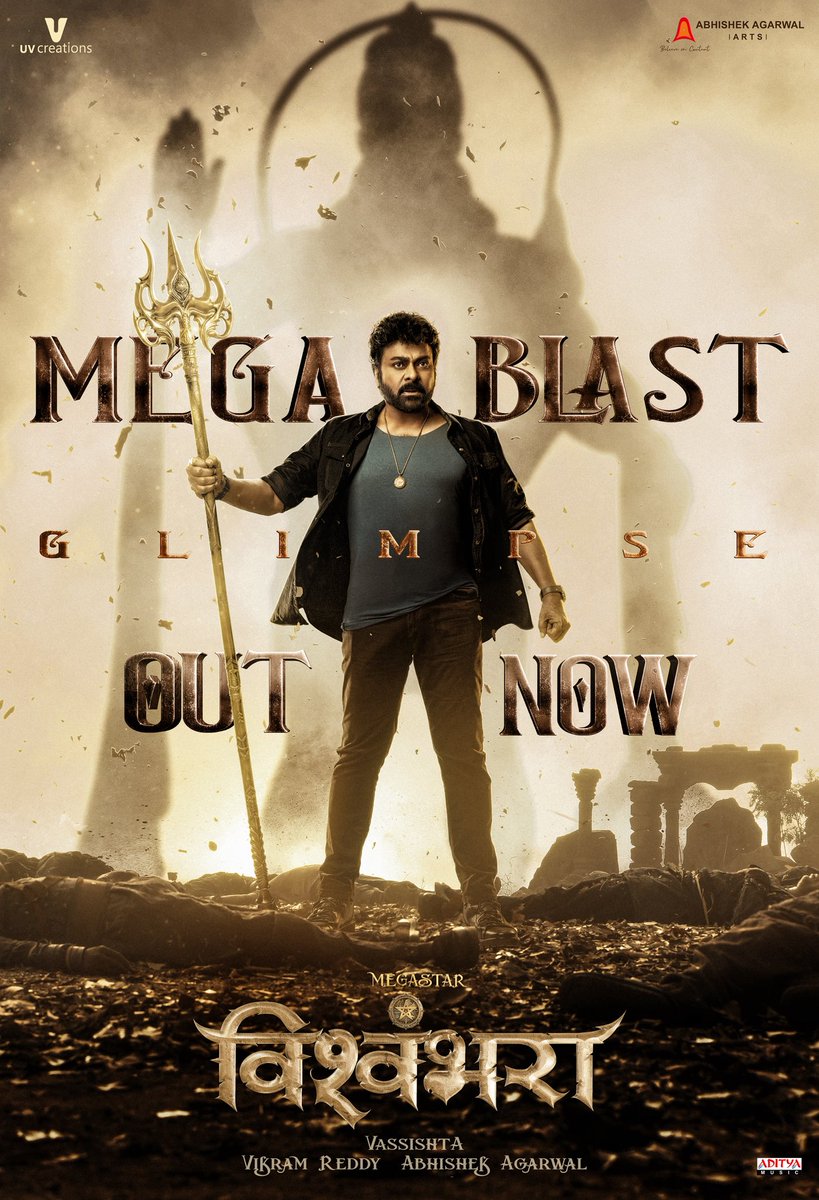 His MASS and AURA will take over the universe 💥💥

#MegaBlastGlimpse from #Vishwambhara (Hindi) out now ❤‍🔥
▶️ youtu.be/8NYVrr1tT3E

#VishwambharaHindi - MEGA MASS BEYOND the UNIVERSE Grand Release by the reputed <a href="/AAArtsOfficial/">Abhishek Agarwal Arts</a> in Summer 2026.

Happy Birthday MEGASTAR
