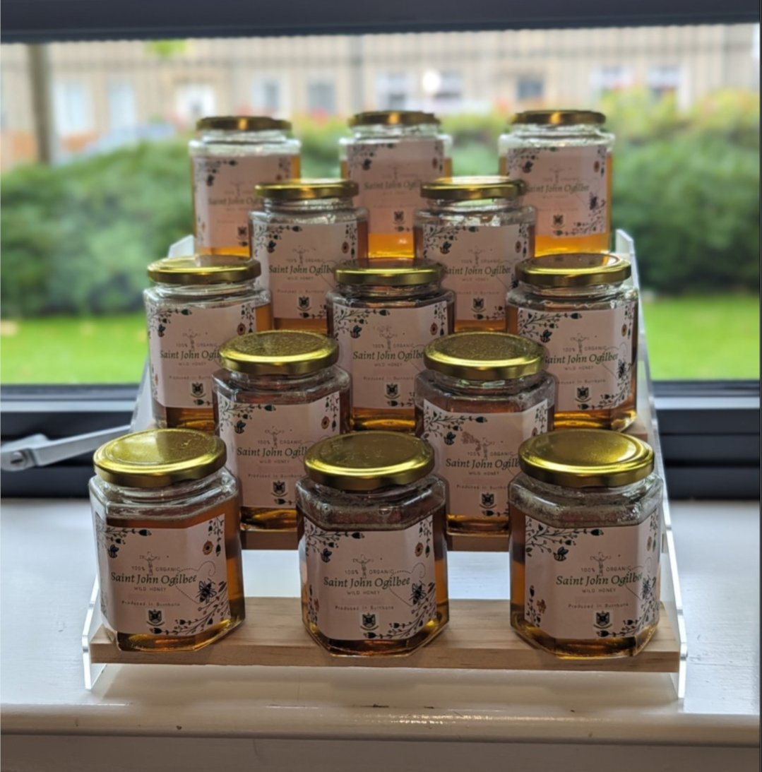 SJOHSBeekeepers (@sjohsbeekeepers) on Twitter photo Time to order your summer honey harvested straight from the hive today. £5 per jar. Please DM here to order or email gw19swanjames@sl.glow.scot 🐝 quick it will sell out soon. <a href="/StJOHS/">St John Ogilvie HS</a> Time to order your summer honey harvested straight from the hive today. £5 per jar. Please DM here to order or email gw19swanjames@sl.glow.scot 🐝 quick it will sell out soon. <a href="/StJOHS/">St John Ogilvie HS</a>