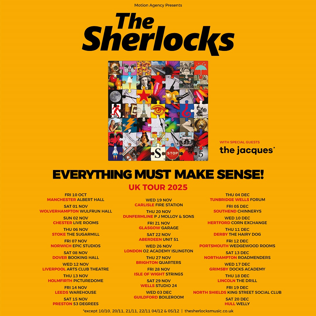 The Yorkshire Post (@yorkshirepost) on Twitter photo 📢 Yorkshire chart stars <a href="/TheSherlocks/">The Sherlocks</a> announce Everything Must Change! 2025 tour inc dates in #Leeds, #Holmfirth, #Grismby & #Hull.
🎟️On sale Fri, Aug 22, 10am at venues & thesherlocksmusic.co.uk.
🗞️ Full details see <a href="/richderb/">Richard Derbyshire</a> story trib.al/aQN6sSI 📢 Yorkshire chart stars <a href="/TheSherlocks/">The Sherlocks</a> announce Everything Must Change! 2025 tour inc dates in #Leeds, #Holmfirth, #Grismby & #Hull.
🎟️On sale Fri, Aug 22, 10am at venues & thesherlocksmusic.co.uk.
🗞️ Full details see <a href="/richderb/">Richard Derbyshire</a> story trib.al/aQN6sSI
