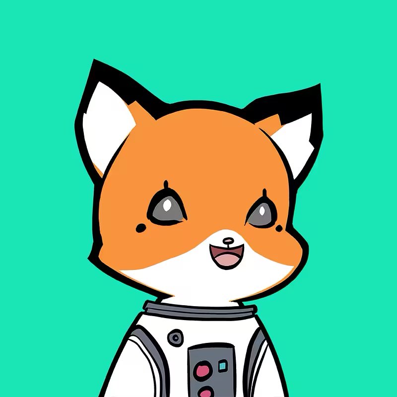 My forever <a href="/foxyfam_/">FoxyFam 🦊</a>?

Aqua background 
OG orange body
Space suit 
Happy Foxy 

So clean 

Can’t wait to play whatever <a href="/mmwalk/">mm</a> and other devs building 🦊