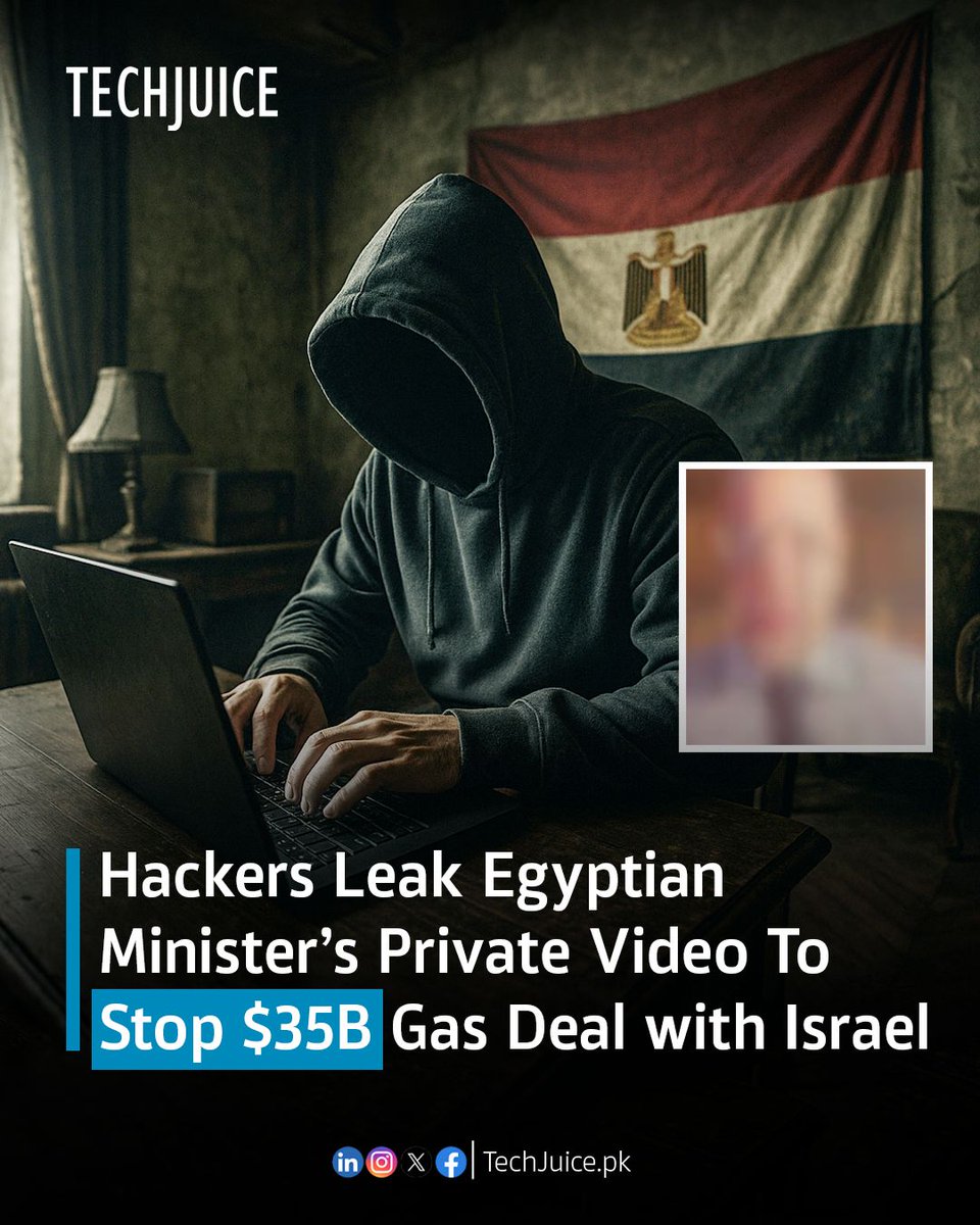 An anonymous group has released a disturbing video allegedly involving a serving Egyptian minister in a sexual video call.

#Egypt #Israel #Gaza #MiddleEast #TechJuice