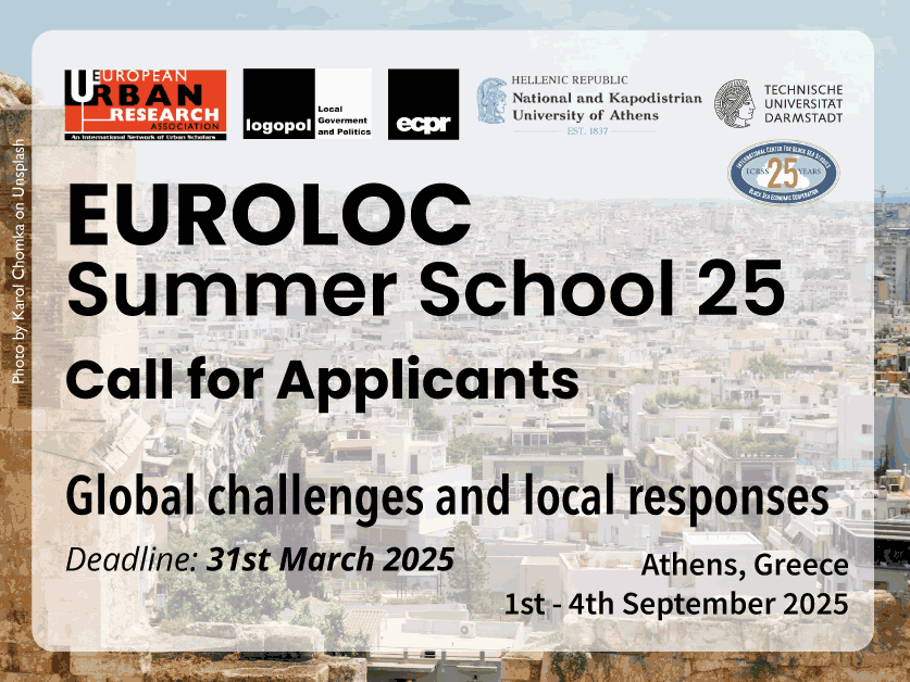 ECPR_LoGoPol's tweet photo. Alongside #ecprgc25, the Summer School on Local Government &amp; Politics is coming up soon in Greece 🇬🇷

With PhD students’ papers and lectures from senior researchers, we’ll explore how local governments respond to global challenges 🌍

Looking forward to seeing you in Athens! 😎 https://t.co/qKUup41cEI