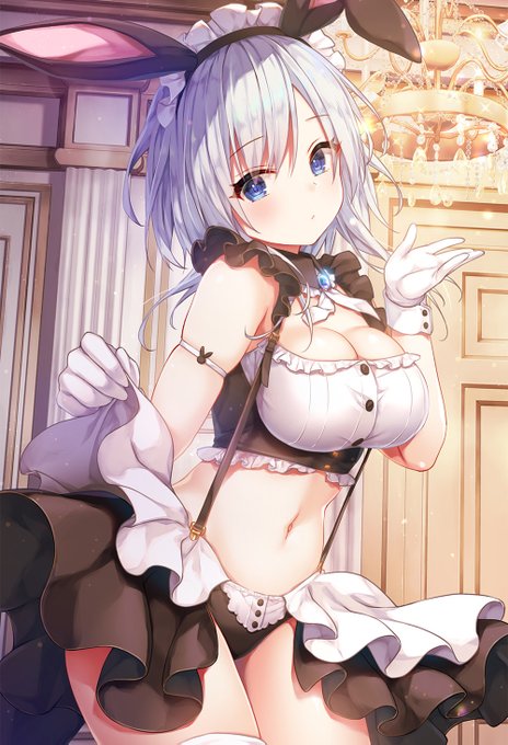 ご主人様 今日は #バニーの日 だそうです🌹 