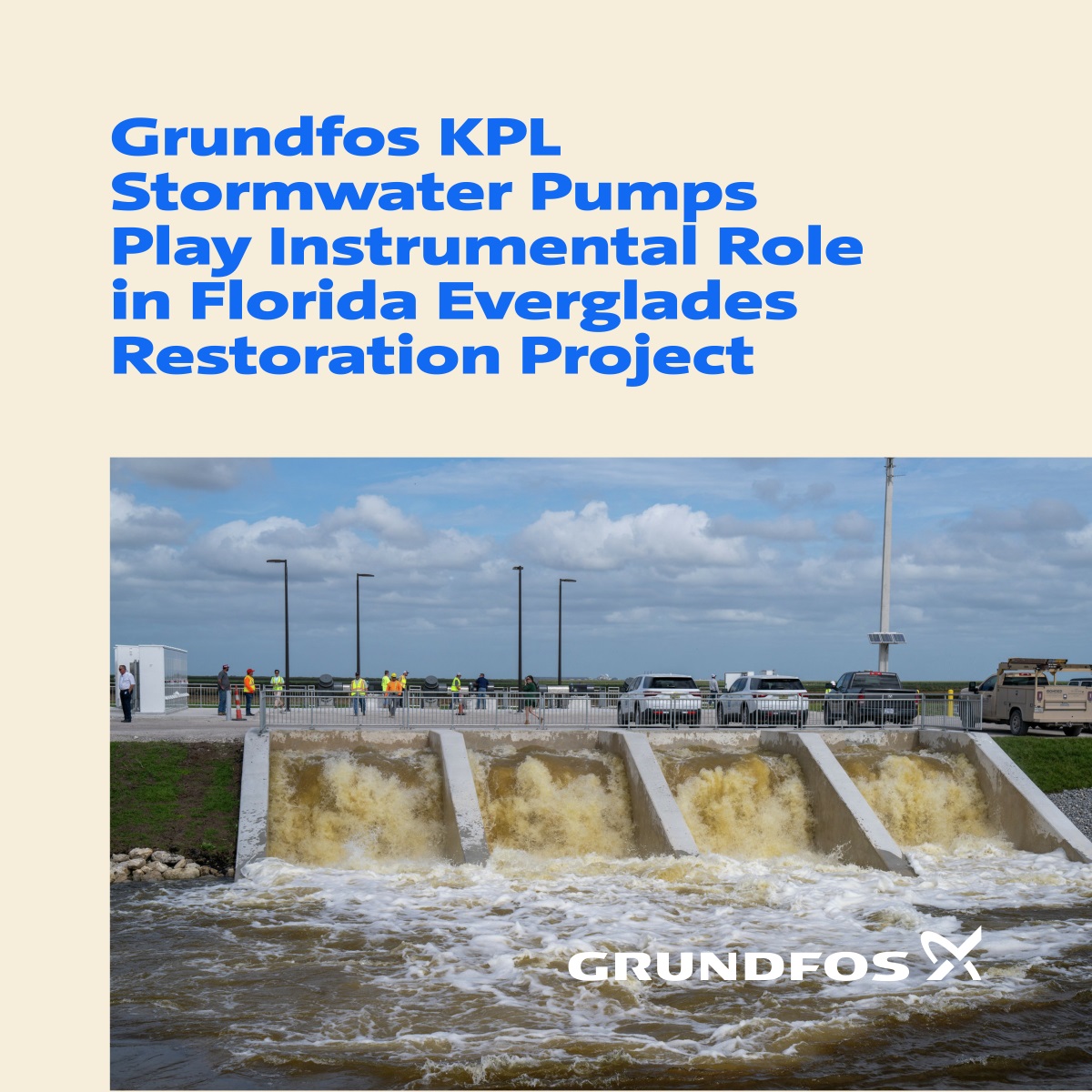 🌱💧 Elevating Environmental Excellence with Grundfos! 💧🌱
Our Grundfos KPL Stormwater Pumps are at the forefront, ensuring clean water flows from Lake Okeechobee to the Everglades for a sustainable future. 🌿 gfos.ly/6014fxooI