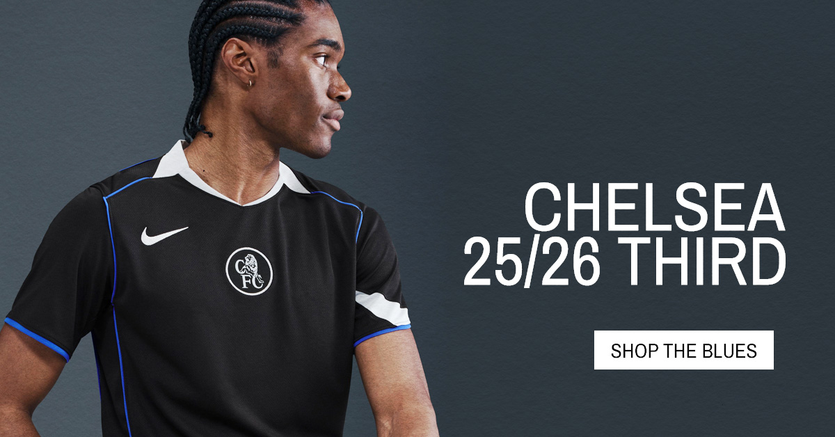 Chelsea's 25/26 Third Jersey: A Total 90 Revival ⚫️ ⚫️ Black