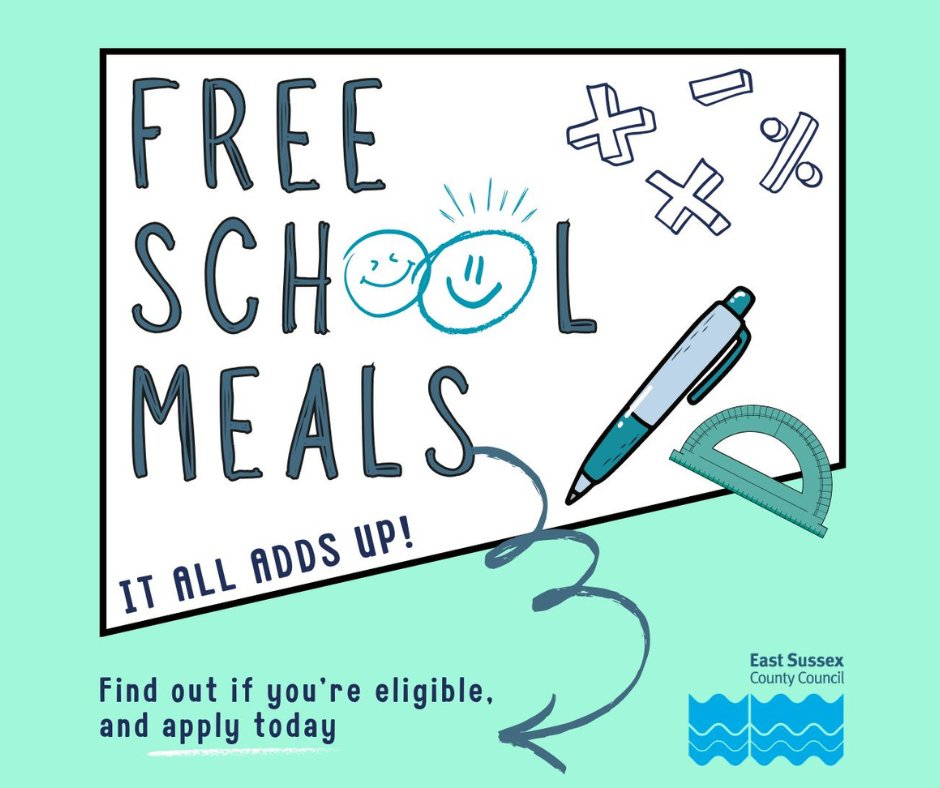 Did you know teenagers can still get free school meals? 🤔

Check if you’re eligible – if you are, you’ll save money and help your school get extra funding too. 
It’s quick and easy to check and apply - it only takes a minute!

Find out more: ow.ly/KByW50WHufj