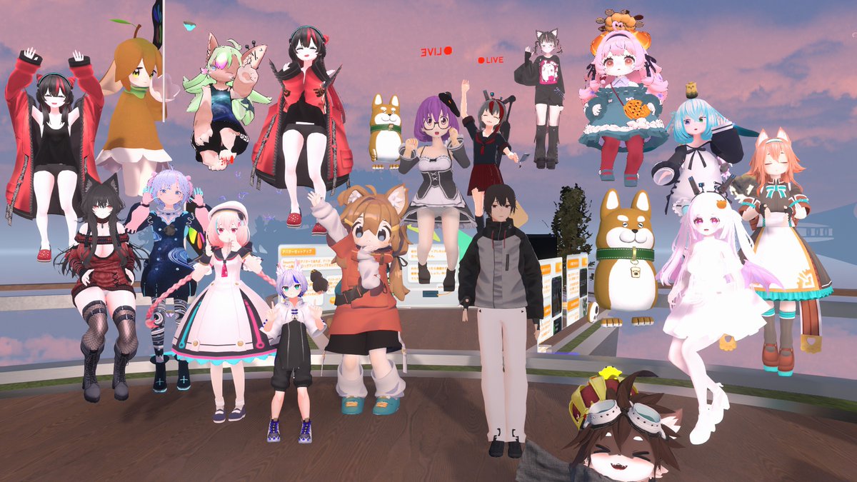 Minatchi2's tweet image. 今日の初心者案内スペシャル
何となくしばらく使ってると軽くなった実感を得られる #resonite