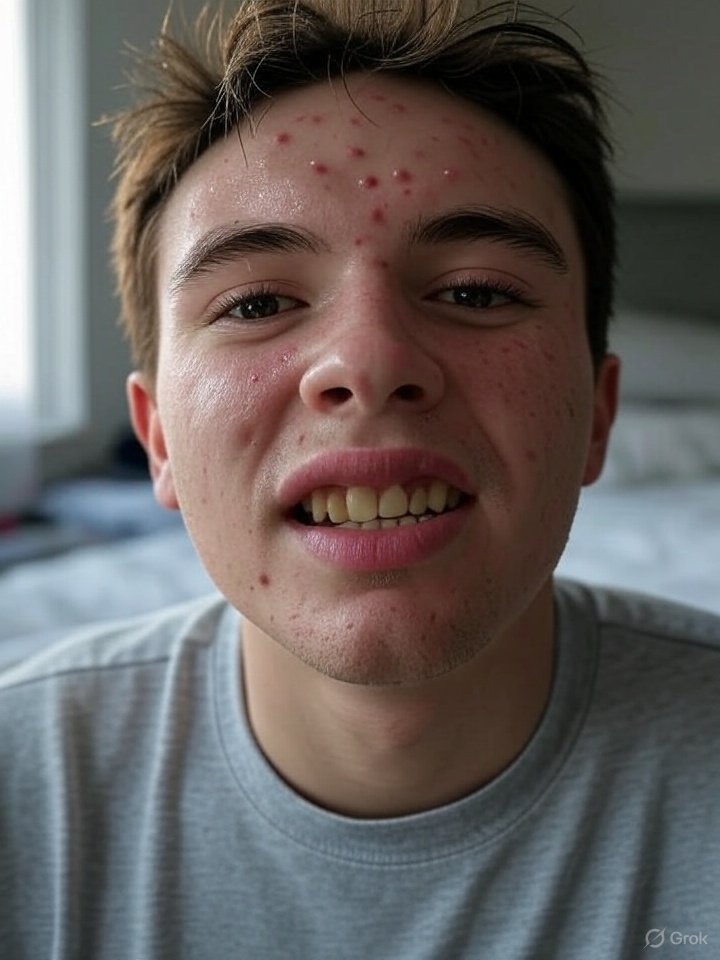 2 of 2 
Asked Grok to make <a href="/sovey_X/">Sovey</a> ugly twice just to be sure.

Why would it think she is a nerdy white male??