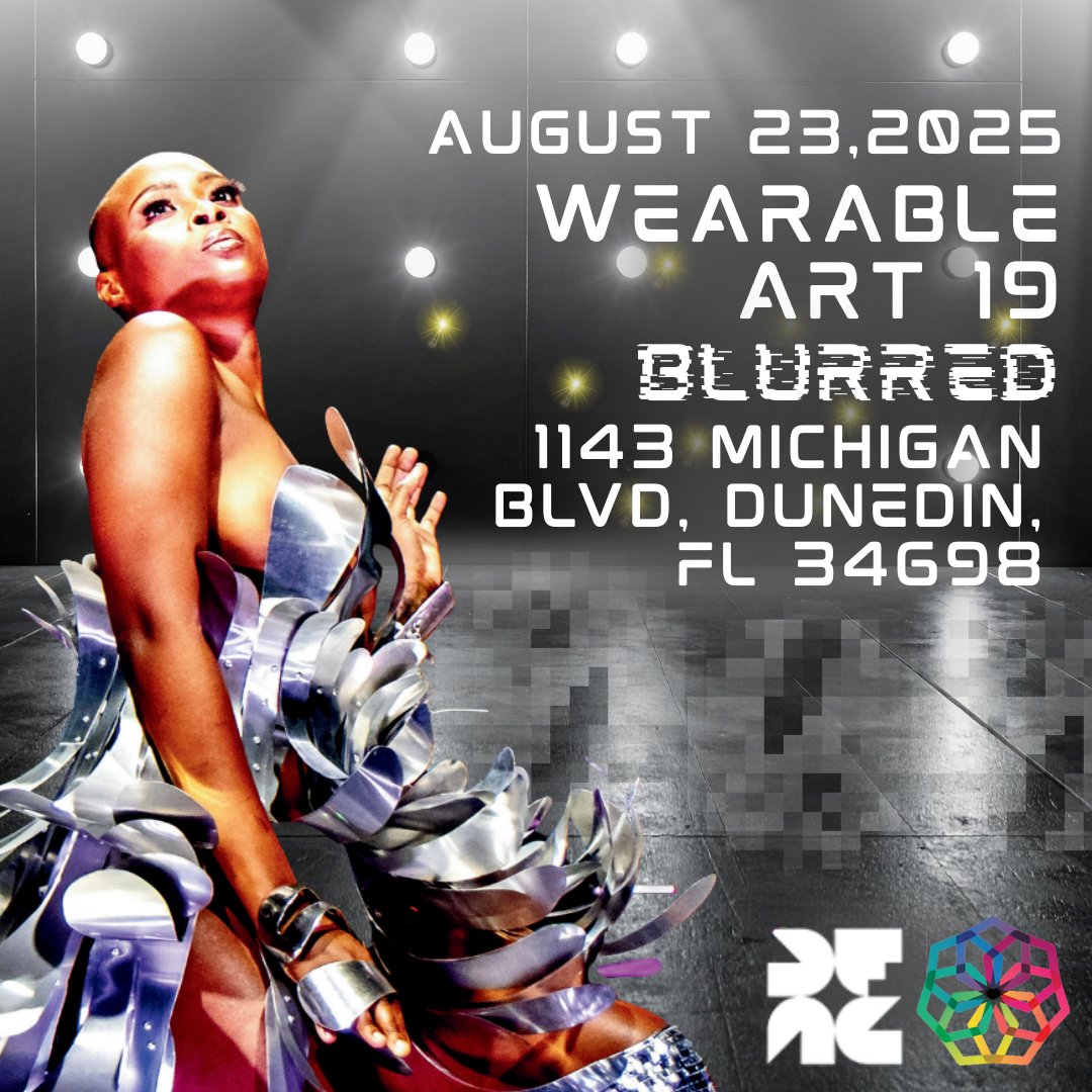 This Saturday is the 19th Wearable Art fashion show at the Dunedin Fine Art Center! This year’s show explores the space where categories collide—where the lines between fashion and fine art are intentionally blurred.  Get your tickets today! ow.ly/PQ8550WIUcV