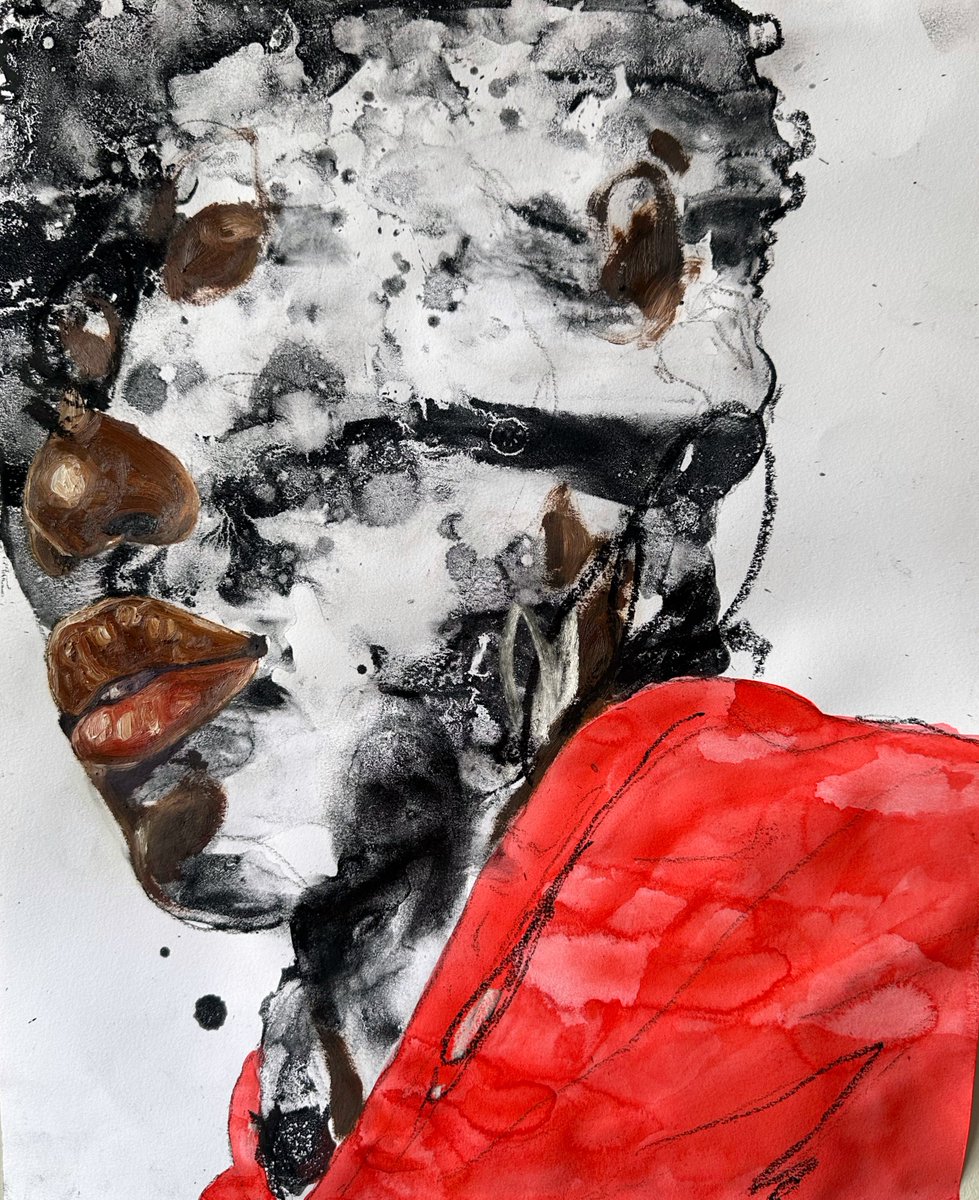 「Paintings on paper」|Khariのイラスト