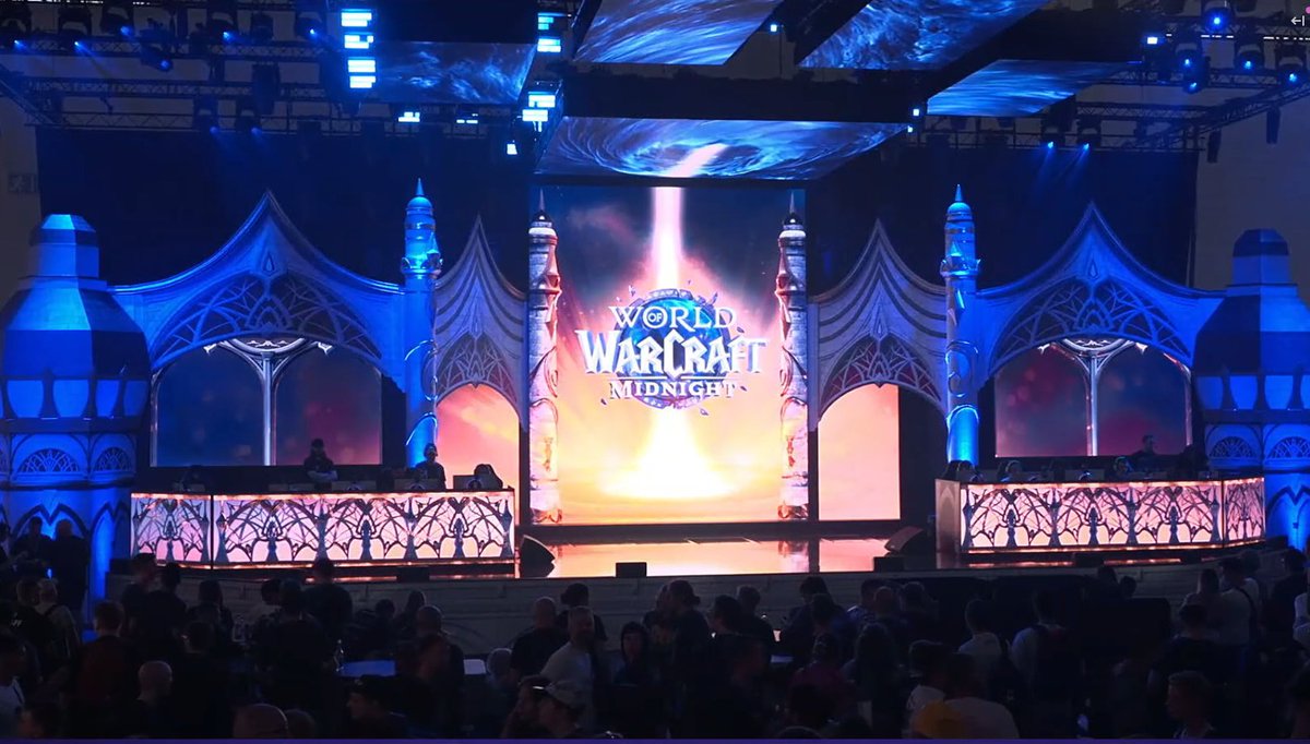 Technically PVP (@technically_pvp) on Twitter photo That <a href="/Warcraft/">World of Warcraft</a> stage at #Gamescom2025 looking amazing!
Love the Blood Elf appearance.
#midnight That <a href="/Warcraft/">World of Warcraft</a> stage at #Gamescom2025 looking amazing!
Love the Blood Elf appearance.
#midnight