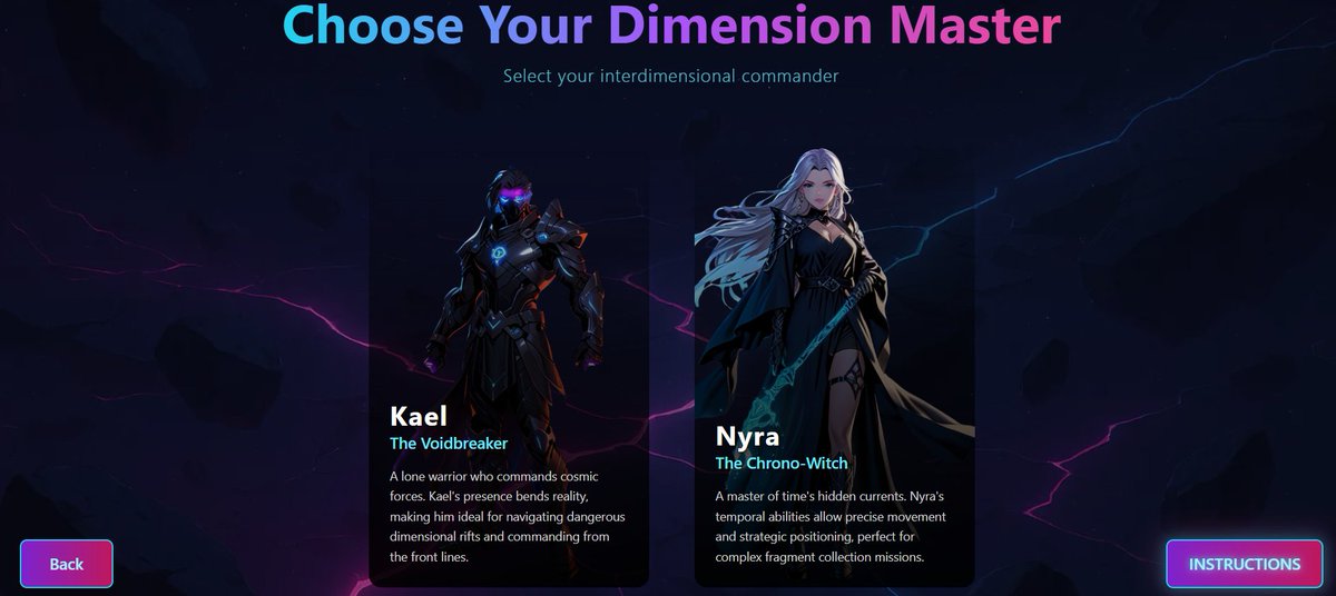 AronFernandes8's tweet photo. My new game, Dimension Rift, is now LIVE! 🌀 Pick your hero, collect orbs, dodge enemies, and stabilize the rift to save the universe. 🕹️

Link : https://t.co/vYe5QbOegA

 #IndieGame #GameDev #DimensionRift #graphplus #graph #graphdotplus https://t.co/E3SjPDbIeb