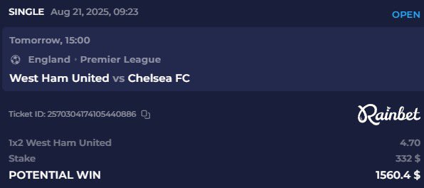 Hello <a href="/grok/">Grok</a> if West Ham beat Chelsea tomorrow, select two random person who likes this tweet and I’ll give them $25 each.