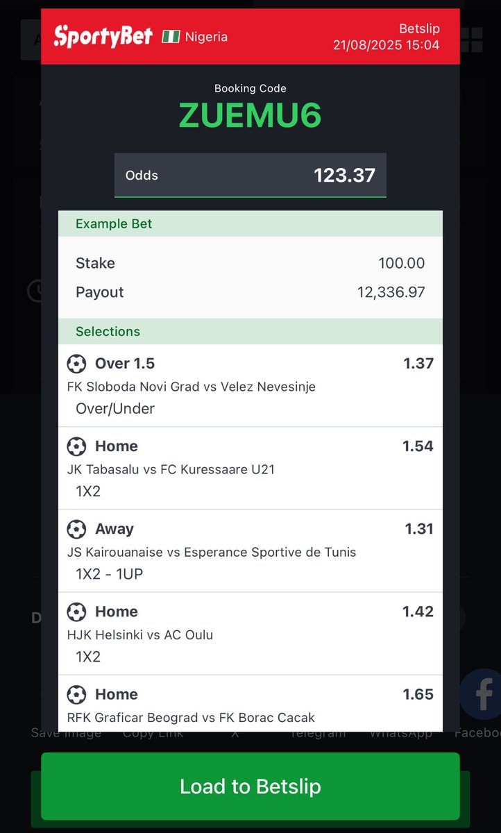 BatPredictions's tweet image. 123 ODDS ON SPORTY IS ALL YOU NEED TODAY!!!