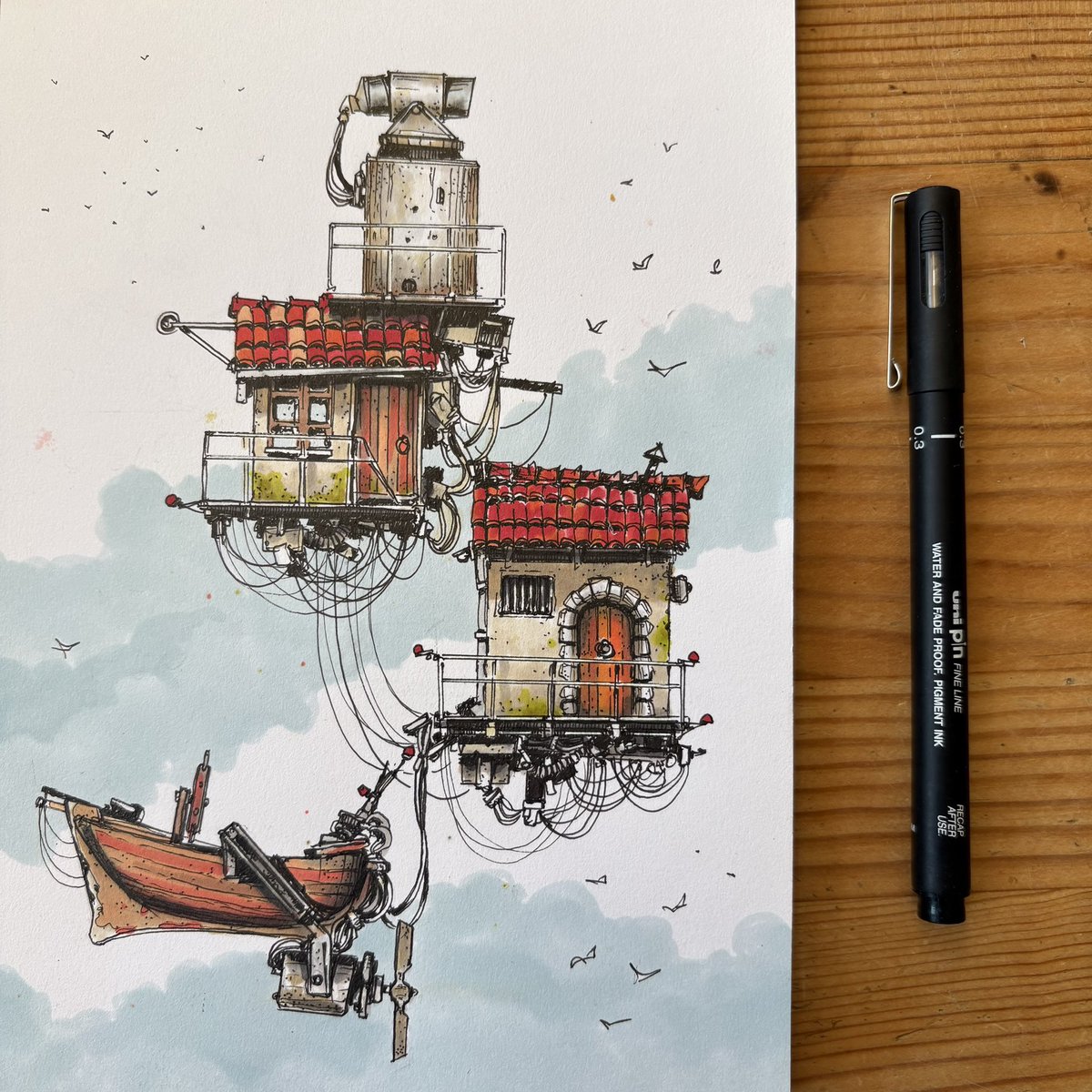 TinyMachinery's tweet image. I think its ready - have to work on roof as an object but so far so good - love 👋