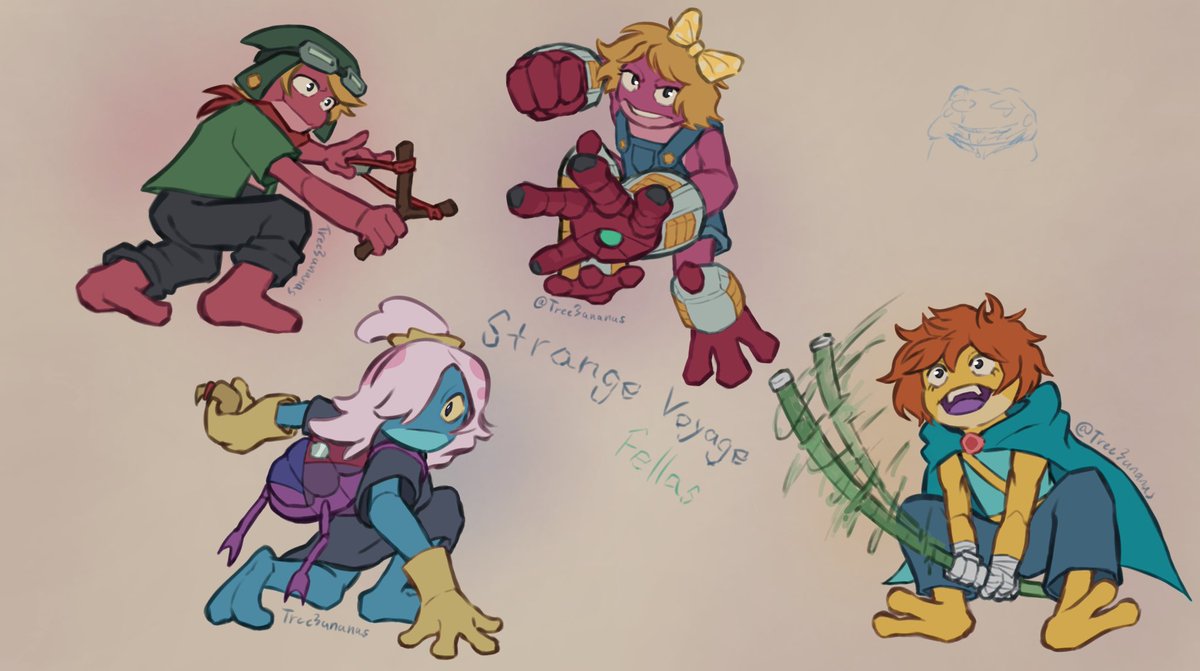 Tree3ananas's tweet photo. Strange Voyage next year I gotta draw the gang
#Amphibia #AmphibiaStrangeVoyage
#SprigPlantar #PollyPlantar #MaddieFlour #IvySundew https://t.co/w75KFl9A4Q