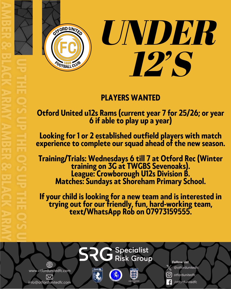 Otford United FC (@otfordunitedfc) on Twitter photo 
