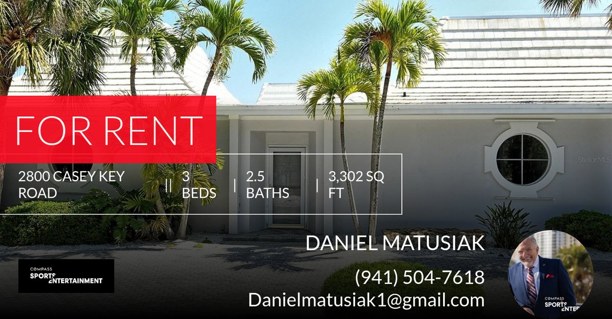 Danielmatusiak's tweet photo. Ready to rent a new home? Let's set up a showing as soon as possible! See more details and pictures. 📸

Contact me for your luxury real estate need. Call me directly at 941-504-7618 or text me. #floridarealtor #luxuryrealestate #... https://t.co/nNPzMcoFgj https://t.co/km5AUuuLFT