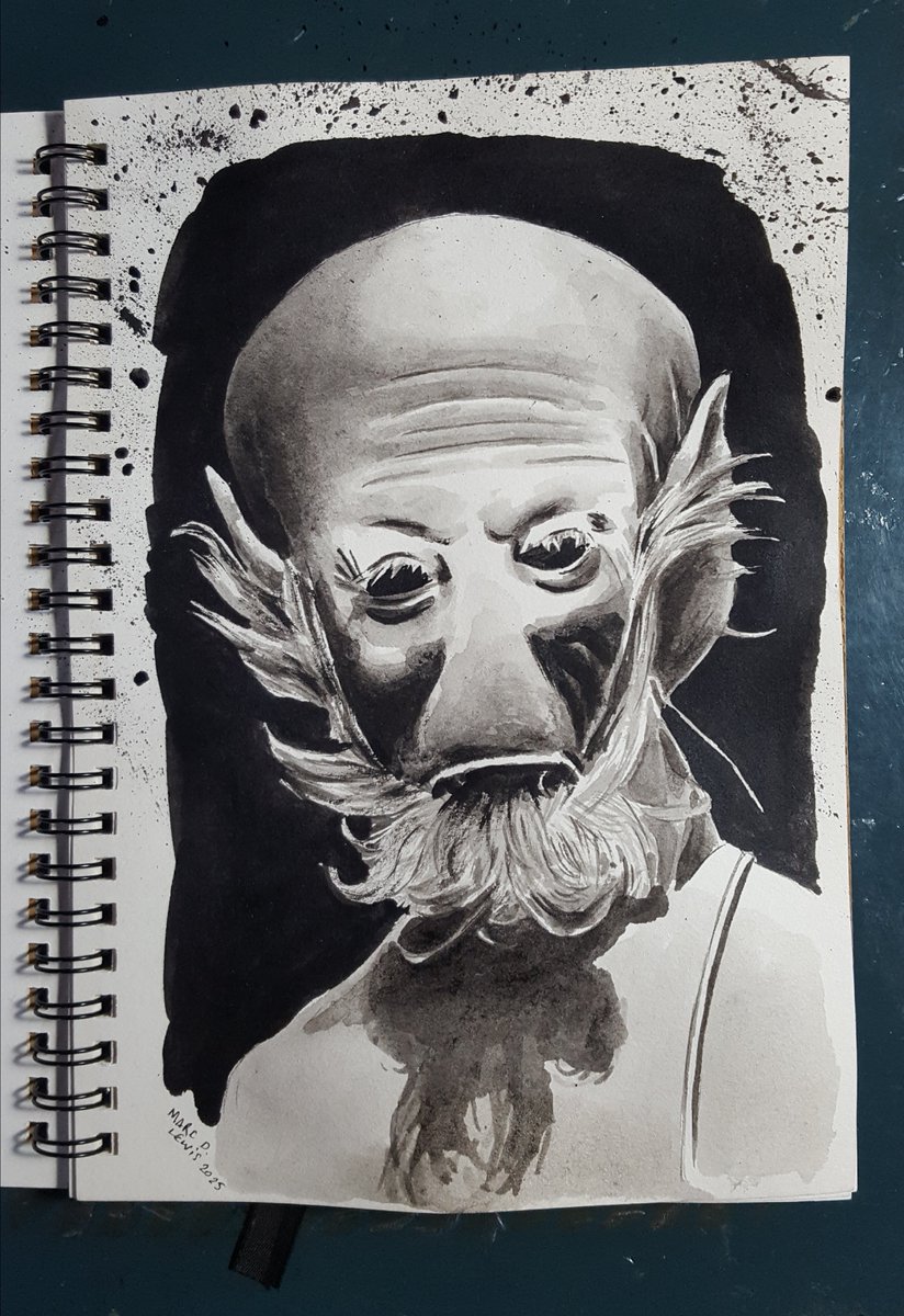MarcDLewisArt's tweet photo. "If they try to attack us with force, we are to summon our warriors to destroy them." ๐ฎ
#TheSensorites #DrWho #DoctorWho #Sketchbook #Art https://t.co/E8vCb5W4Ed