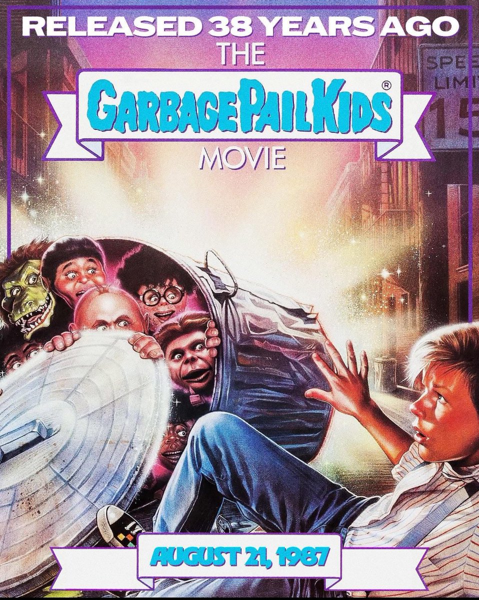 Happy 38th birthday to one of the best movies of all time: The Garbage Pail Kids Movie!