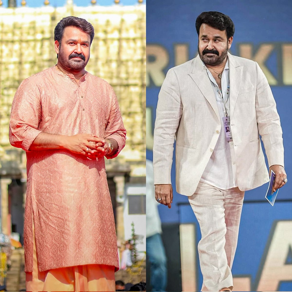 Aura Farming In Two Different Attires In The Same Day 😎❤️‍🔥

AuraLAL 📈🔥

#Mohanlal <a href="/Mohanlal/">Mohanlal</a>