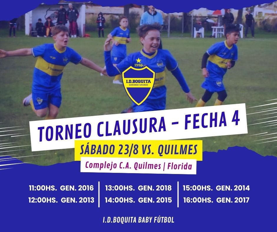 BABY FÚTBOL | FECHA 4