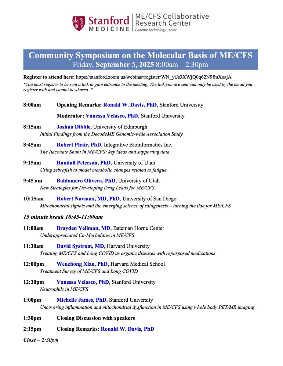 I'm excited to announce our lineup of speakers for our upcoming Community Symposium on September 5!